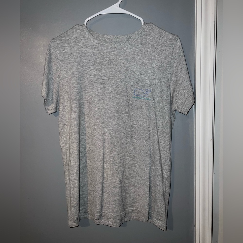 Vineyard Vines Heather Gray Short Sleeve Tee